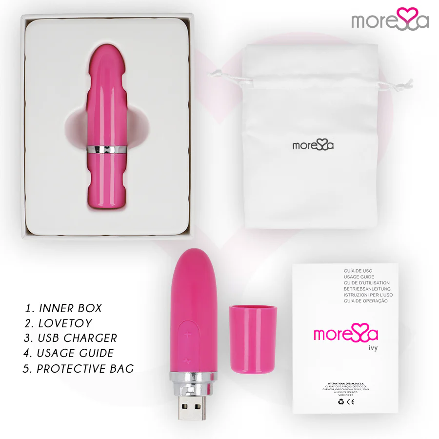 MORESSA - IVY VIBRADOR ESTIMULADOR VIAGEM ROSA - Image 6
