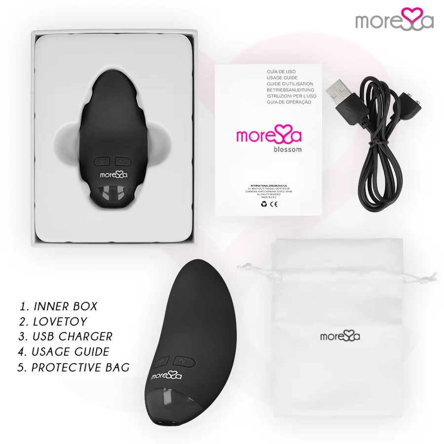 MORESSA - VIBRADOR BLOSSOM PRETO - Image 6