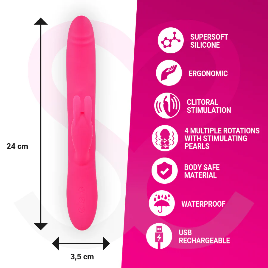 MORESSA - VIBRADOR PREMIUM SOMER COM ROTAO MÚLTIPLA - Image 5