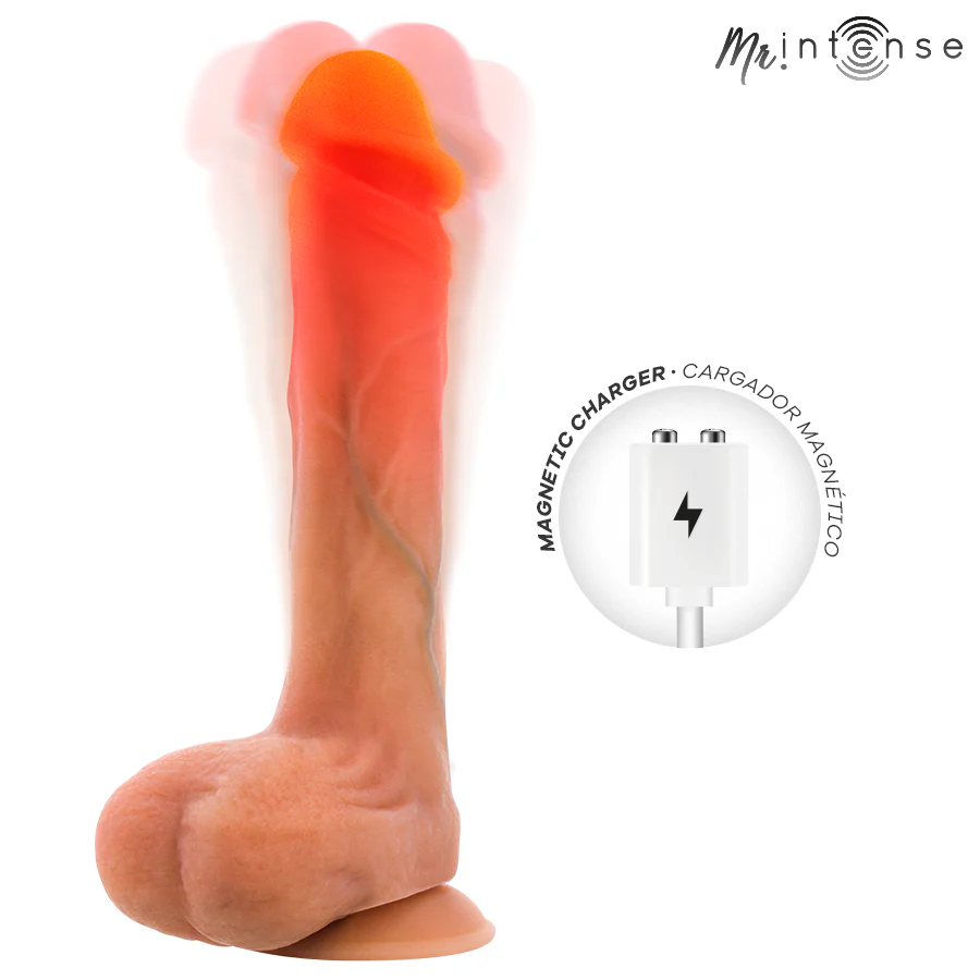 MR INTENSE - BRADLEY VIBRADOR DILDO COM EFEITO DE CALOR E CONTROLE REMOTO 21 CM -Ø- 4,2 CM - Image 2