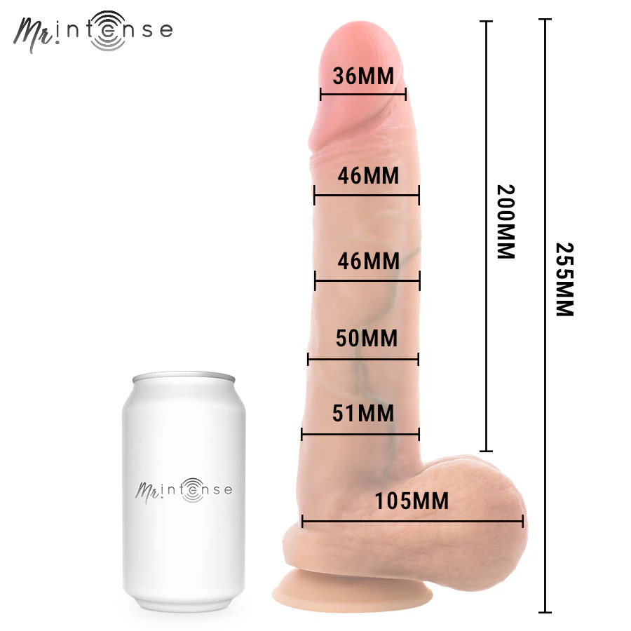 MR INTENSE - GARY XL PÊNIS ULTRA-REALISTA COM TESTÍCULOS 25,5 CM -Ø- 5,1 CM - Image 5