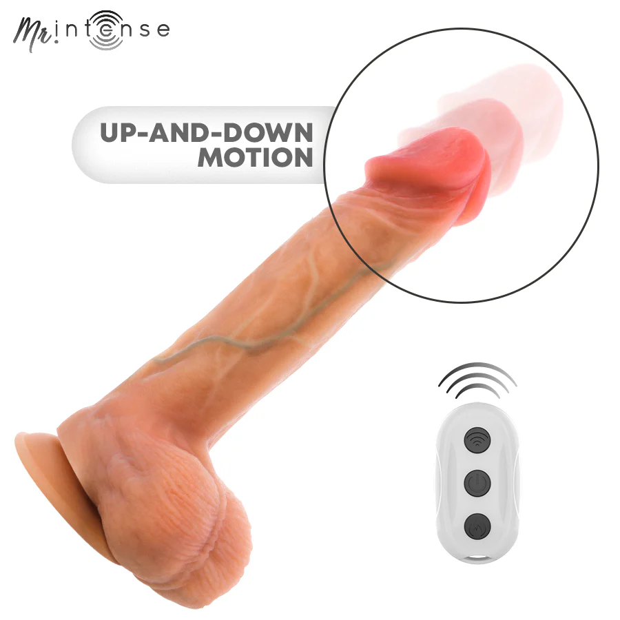 MR INTENSE - LOGAN VIBRADOR COM EFEITO DE CALOR E CONTROLE REMOTO 20 CM -Ø- 4,1 CM - Image 6