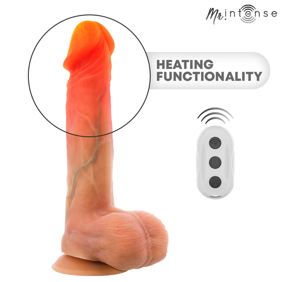 MR INTENSE - LOGAN VIBRADOR COM EFEITO DE CALOR E CONTROLE REMOTO 20 CM -Ø- 4,1 CM - Image 8