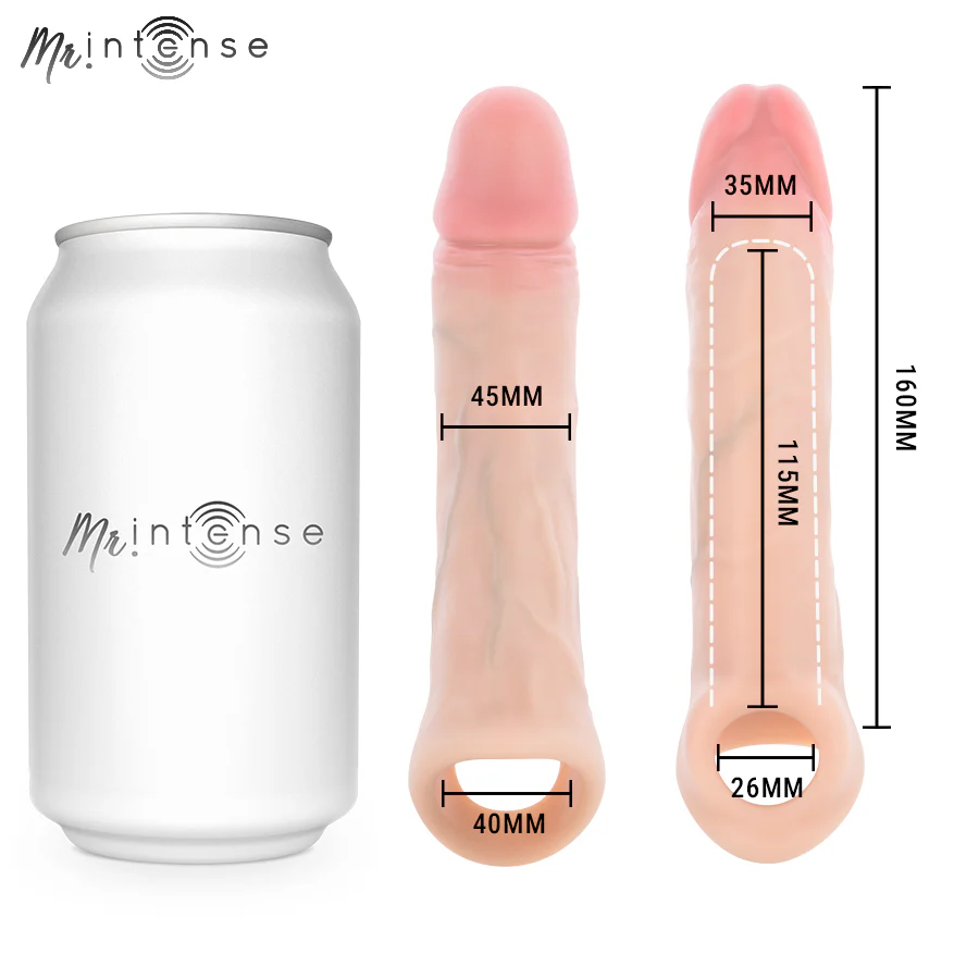 MR INTENSE - SIMON L CAPA PARA PÊNIS 16 CM -Ø- 4,5 CM - Image 4