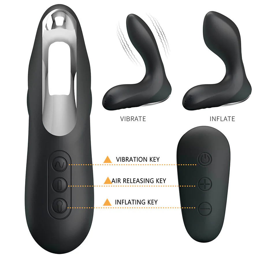 MR PLAY - MASSAGEADOR DE PRÓSTATA COM CONTROLE REMOTO DE VIBRAÇÃO - Image 5