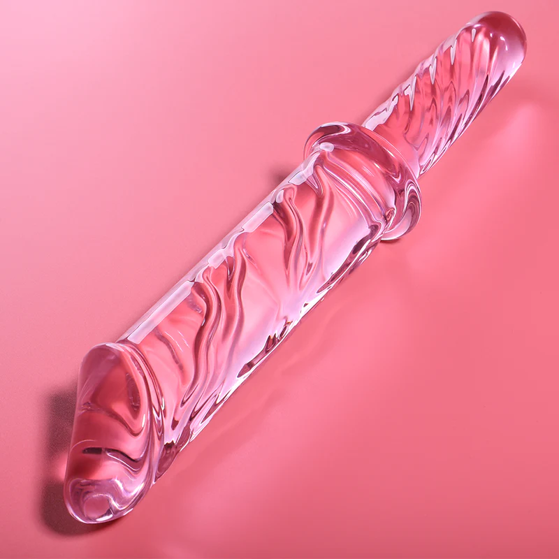 NEBULA SERIES BY IBIZA - MODELO 24 DILDO VIDRO BOROSILICADO TRANSPARENTE 28.5 CM -O- 5 CM - Image 2