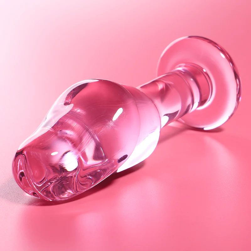 NEBULA SERIES BY IBIZA - MODELO 6 ANAL PLUG VIDRO BOROSILICADO TRANSPARENTE 12.5 CM -O- 4 CM - Image 2