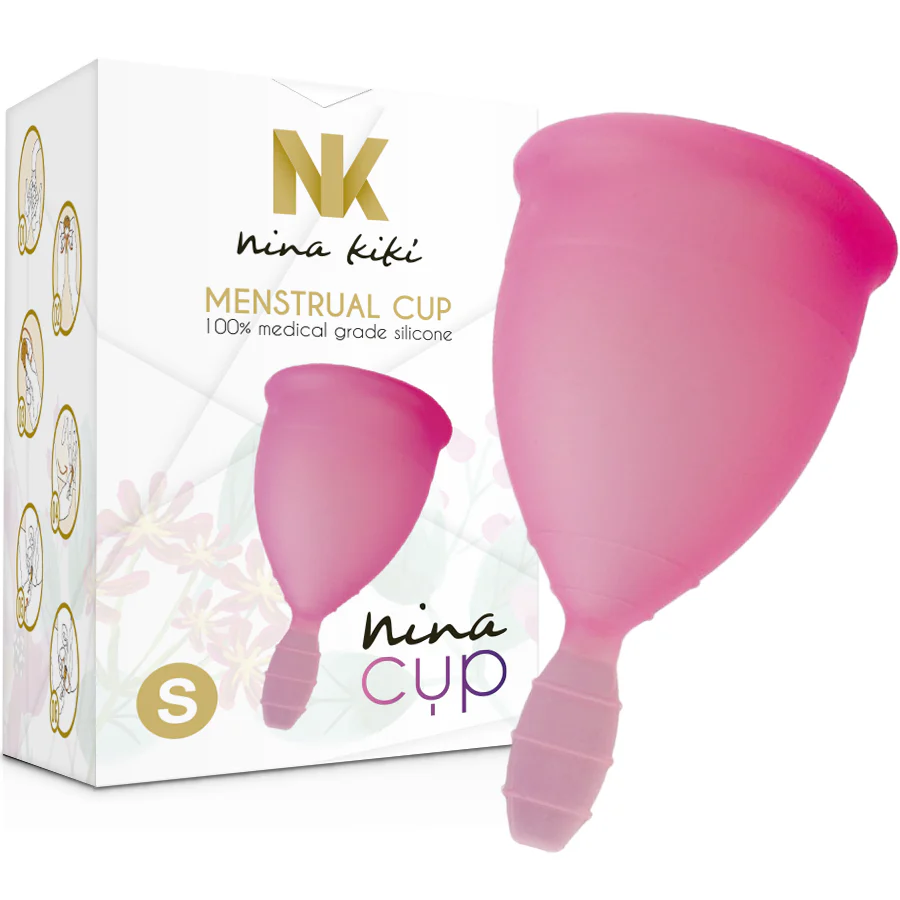 NINA KIKÍ - COPO MENSTRUAL ROSA - TAMANHO S - Image 7
