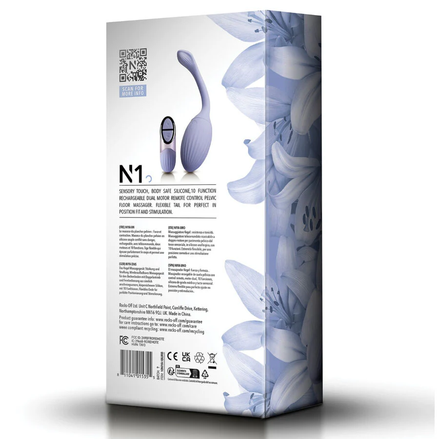 NIYA - N1 MASSAGEADOR PÉLVICO KEGEL COM CONTROLE REMOTO - Image 5