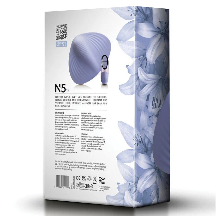 NIYA - N5 MASSAGEADOR ÍNTIMO MULTIUSO COM CONTROLE REMOTO - Image 5