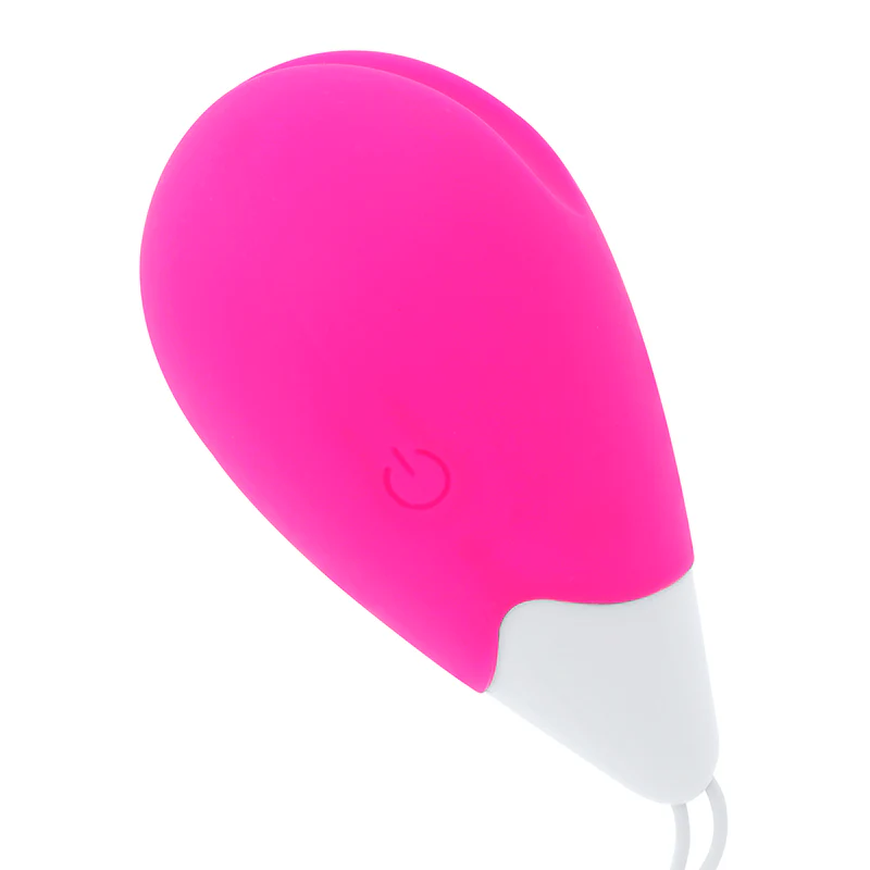 OHMAMA - OVO VIBRANTE 10 MODOS ROSA E BRANCO - Image 3