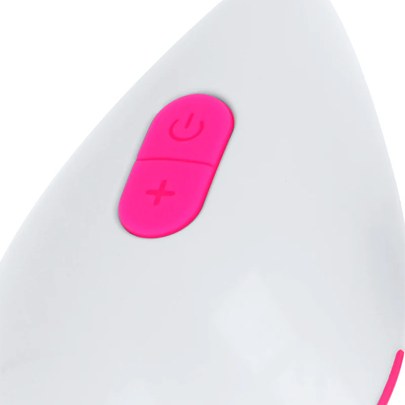 OHMAMA - OVO VIBRANTE 10 MODOS ROSA E BRANCO - Image 4