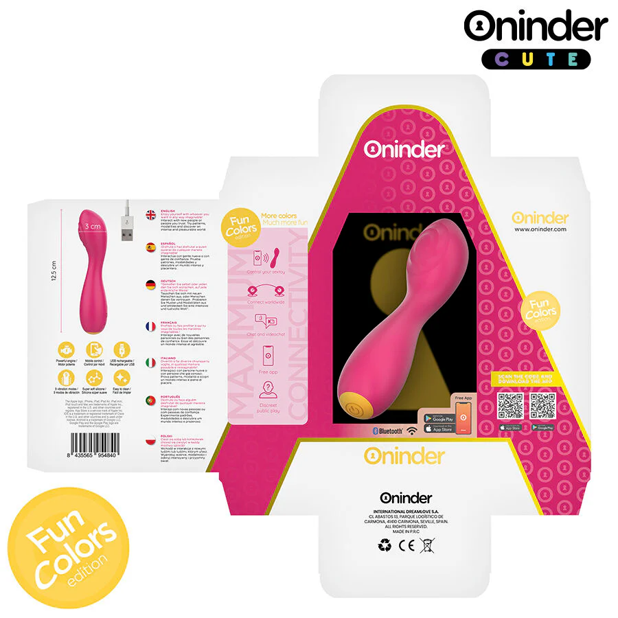 ONINDER CUTE - LOVE BUDDY MASTER VIBRADOR DE PONTO G - APLICATIVO MUNDIAL GRATUITO - Image 6