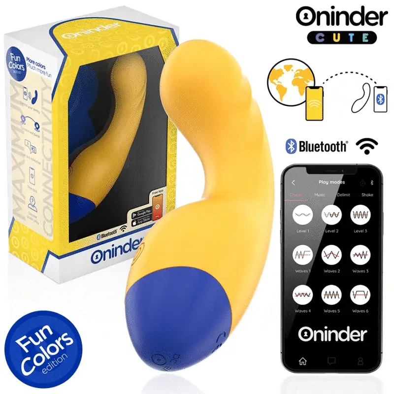 ONINDER CUTE - LOVE BUDDY MASTER VIBRADOR DE PONTO G - APLICATIVO MUNDIAL GRATUITO - Image 2