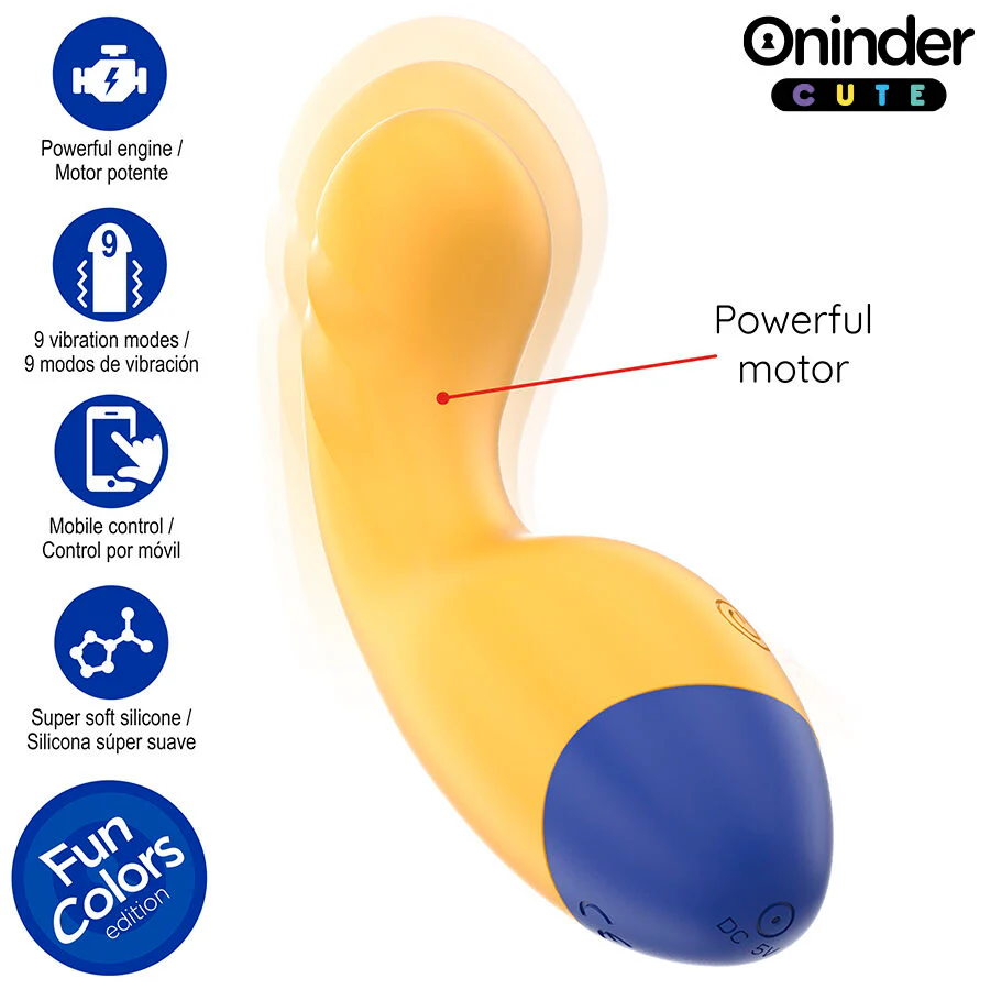 ONINDER CUTE - LOVE BUDDY MASTER VIBRADOR DE PONTO G - APLICATIVO MUNDIAL GRATUITO - Image 4