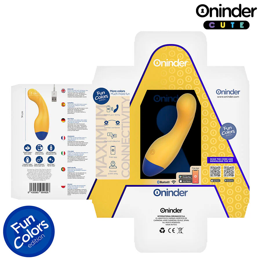 ONINDER CUTE - LOVE BUDDY MASTER VIBRADOR DE PONTO G - APLICATIVO MUNDIAL GRATUITO - Image 5