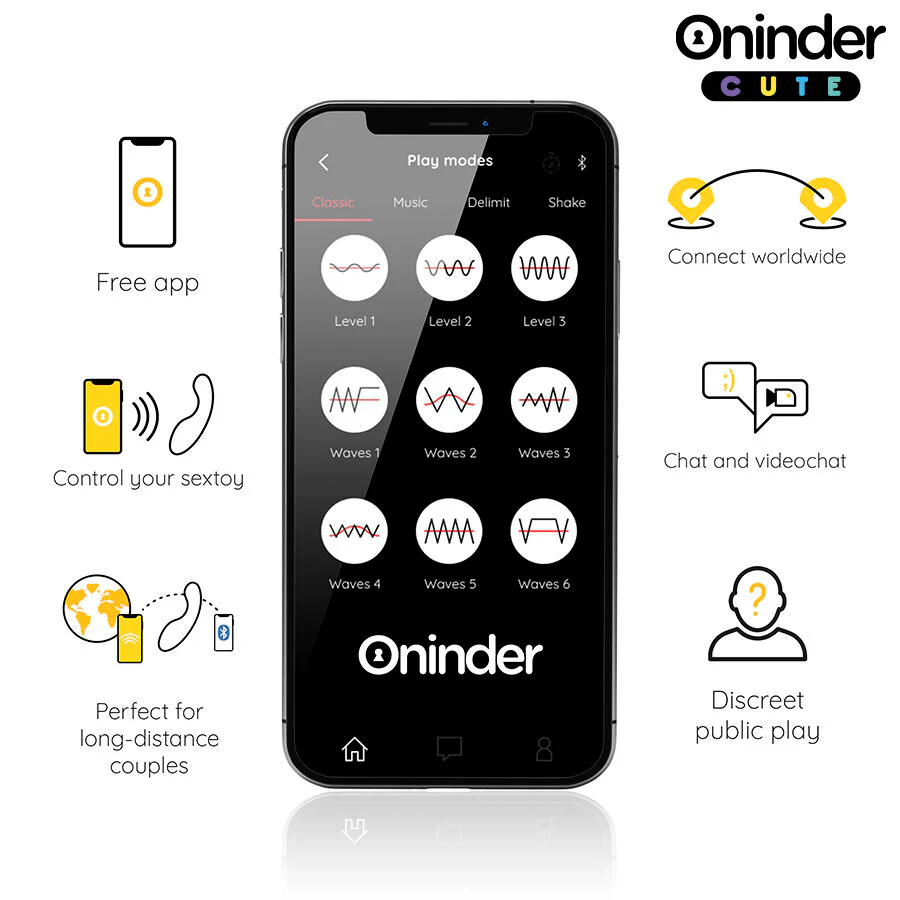 ONINDER CUTE - LOVE BUDDY MASTER VIBRADOR DE PONTO G - APLICATIVO MUNDIAL GRATUITO - Image 6