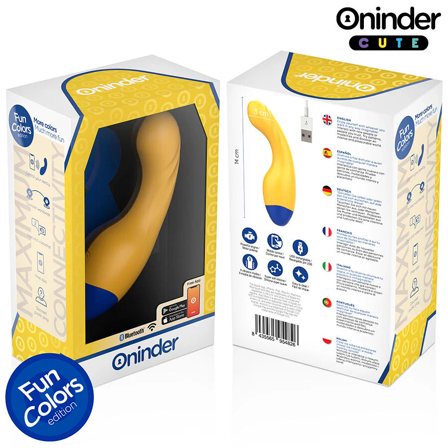 ONINDER CUTE - LOVE BUDDY MASTER VIBRADOR DE PONTO G - APLICATIVO MUNDIAL GRATUITO - Image 7