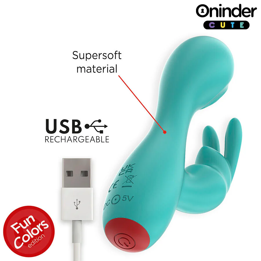 ONINDER CUTE - LOVE BUNNY VIBRADOR CLITÓRISMO PONTO G - APLICATIVO MUNDIAL GRATUITO - Image 6
