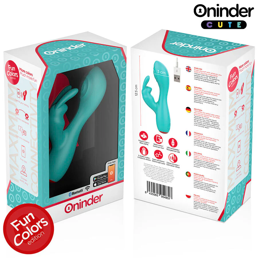ONINDER CUTE - LOVE BUNNY VIBRADOR CLITÓRISMO PONTO G - APLICATIVO MUNDIAL GRATUITO - Image 8
