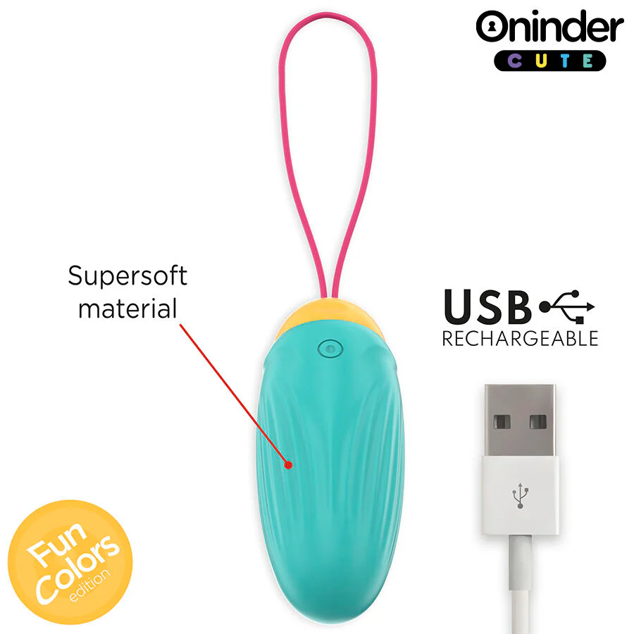 ONINDER CUTE - OVO DE SILICONE VIBRO-GIRATÓRIO LOVE PLEASURE - APLICATIVO MUNDIAL GRATUITO - Image 7