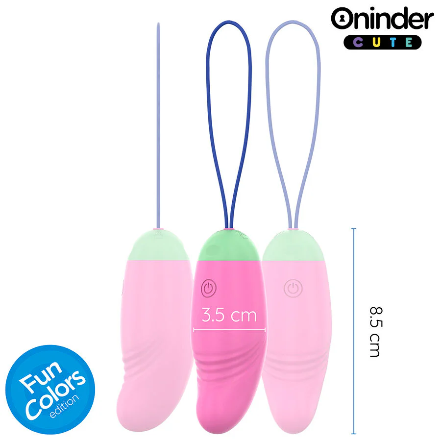 ONINDER CUTE - OVO VIBRO-GIRATÓRIO LOVE PLEASURE 360 SILICONE - APLICATIVO MUNDIAL GRATUITO - Image 4