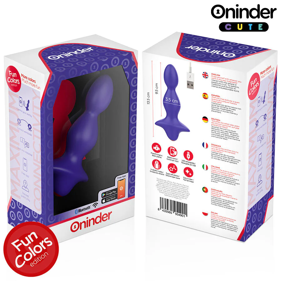 ONINDER CUTE - PLUG ANAL VIBRANTE LOVE BUTT - APLICATIVO MUNDIAL GRATUITO - Image 8