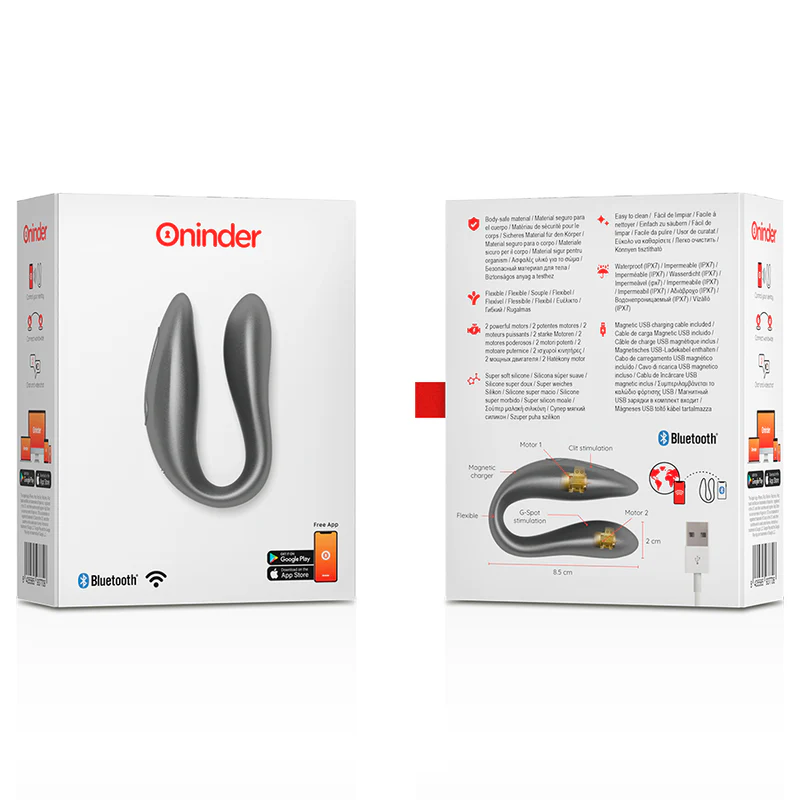 ONINDER - LISBOA G-SPOT & CLITORAL STIMULATOR BLACK - APLICAÇÃO GRATUITA - Image 18
