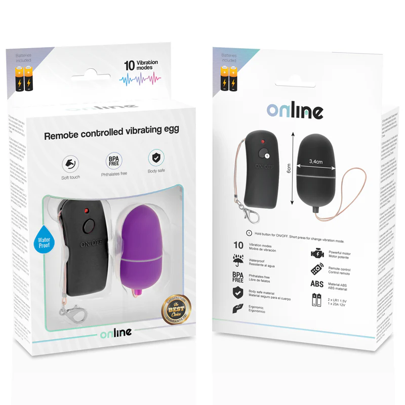 ONLINE - OVO VIBRANTE COM CONTROLE REMOTO LILS - Image 4