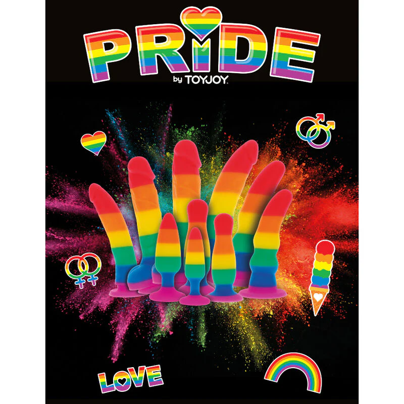ORGULHO - BANDEIRA LGBT PLUG TWINK 8,5 CM - Image 2