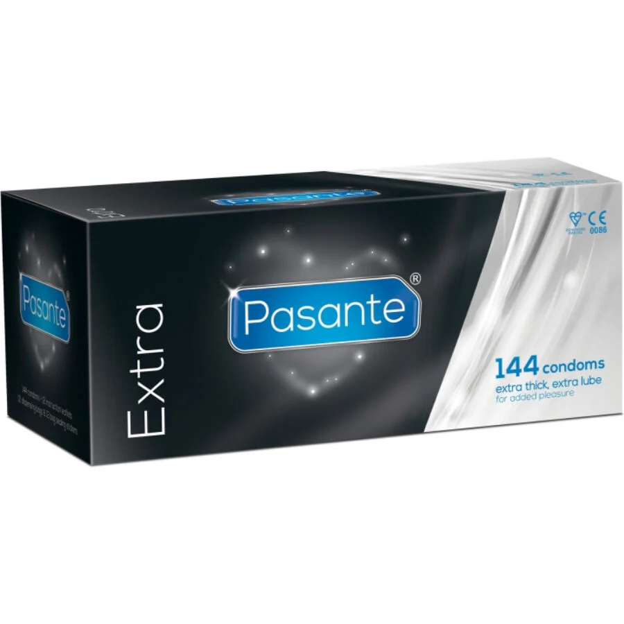 PASANTE - PRESERVATIVO EXTRA EXTRA GROSSO DE 144 UNIDADES