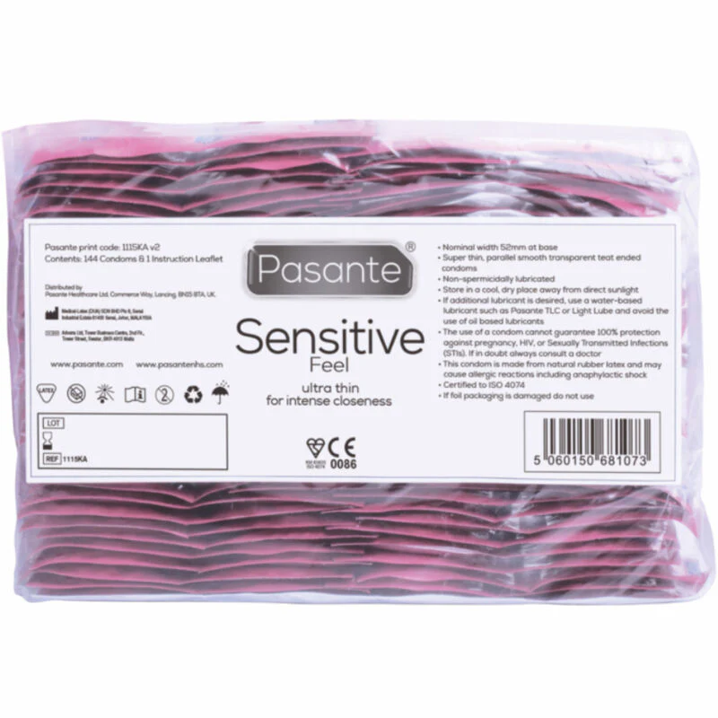 PASANTE - SACO SENSÍVEL A PRESERVATIVOS 144 UNIDADES - Image 3