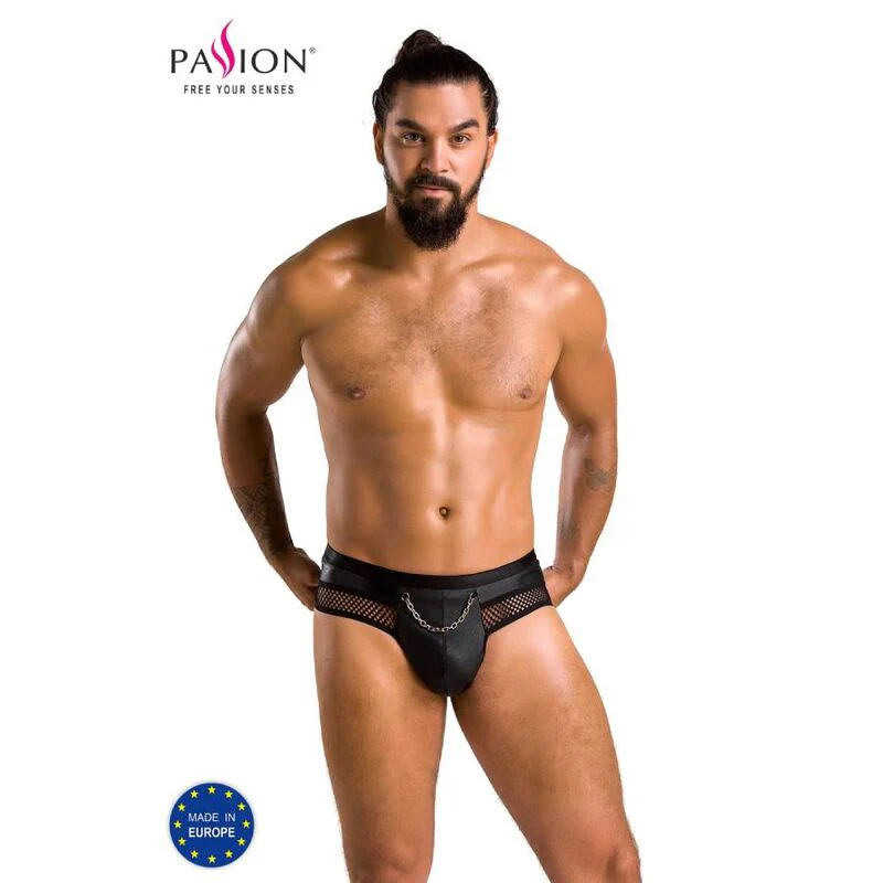 PASSION - 030 SLIP ABIERTO TOM NEGRO L/XL - Image 13