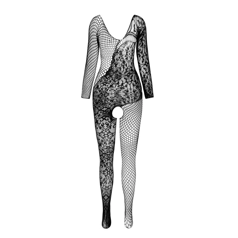 PASSION - BS 107 BODYSTOCKING VERMELHO TAMANHO ÚNICO - Image 3