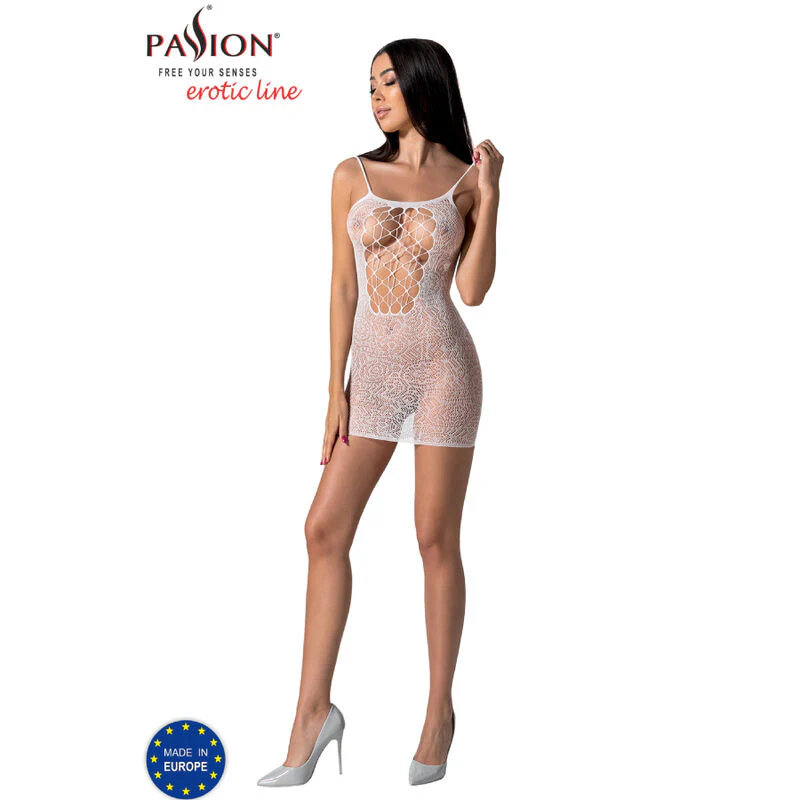 PASSION - BS096 BODYSTOCKING NEGRO TALLA UNICA - Image 18