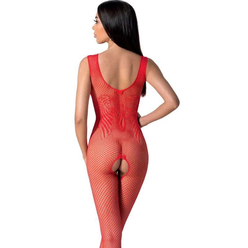 PASSION - BS098 BODYSTOCKING NEGRO TALLA UNICA - Image 11