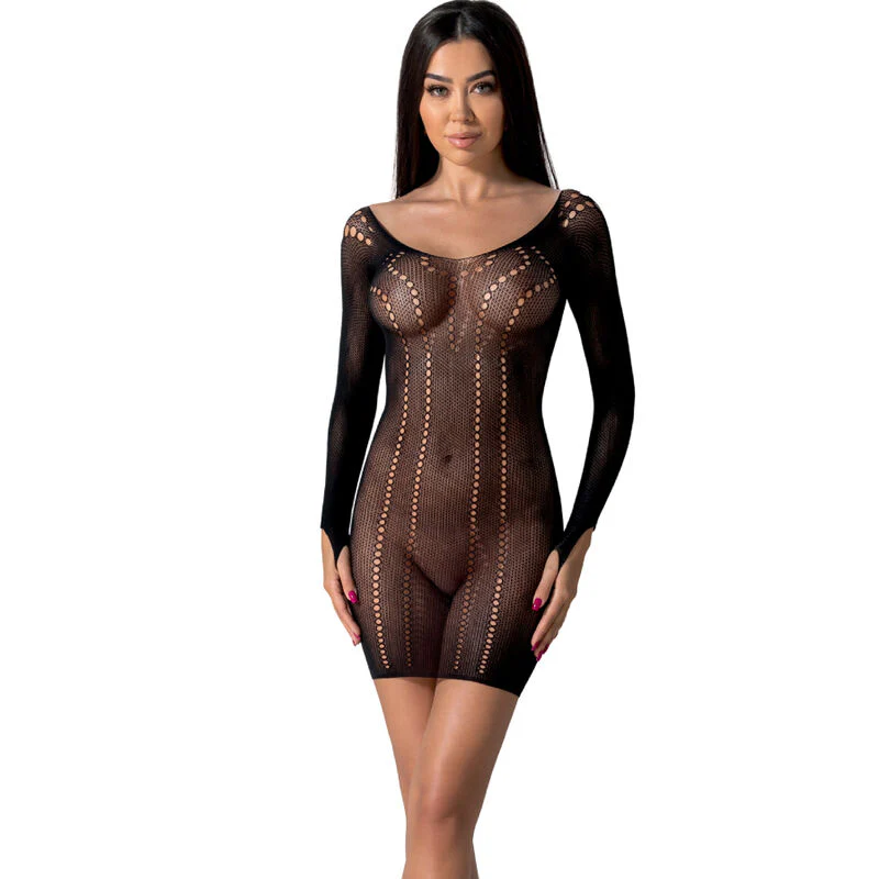 PASSION - BS101 BODYSTOCKING PRETO TAMANHO ÚNICO - Image 5