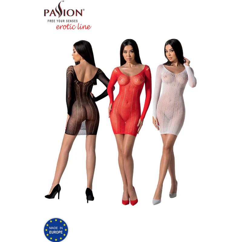 PASSION - BS101 BODYSTOCKING PRETO TAMANHO ÚNICO - Image 7