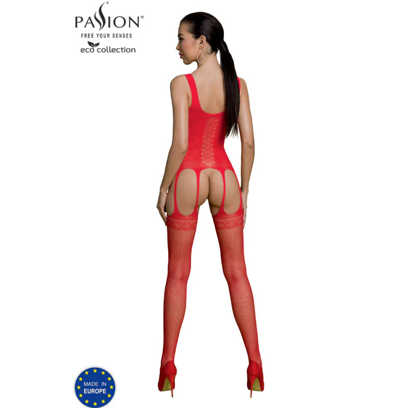 PASSION - COLEO ECO BODYSTOCKING ECO BS007 PRETO - Image 22