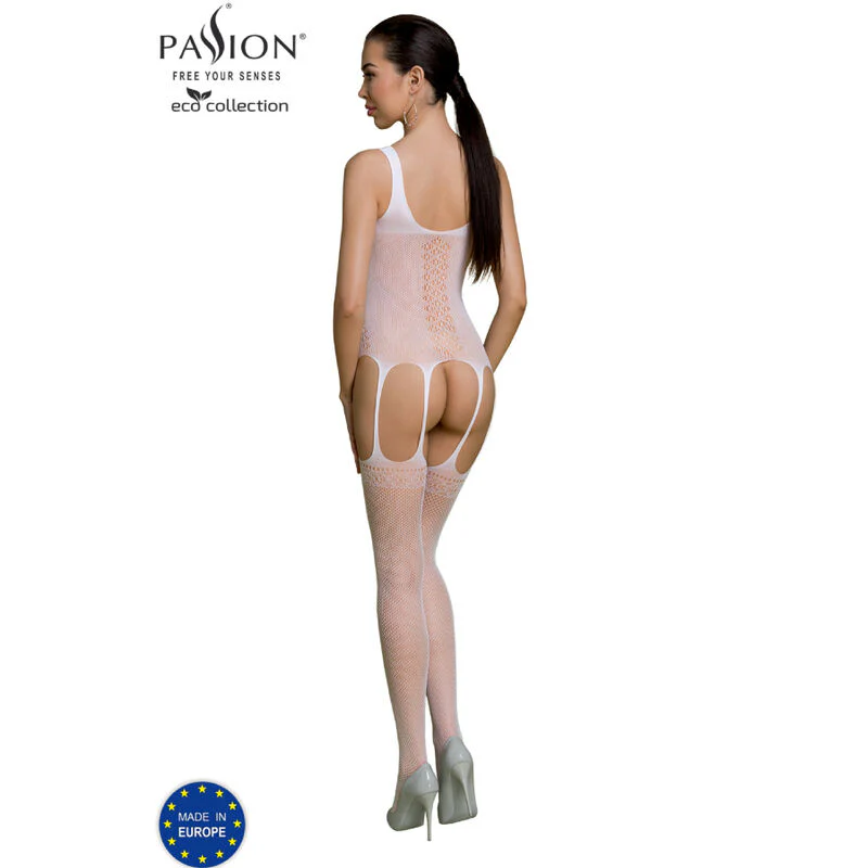PASSION - COLEO ECO BODYSTOCKING ECO BS007 PRETO - Image 27