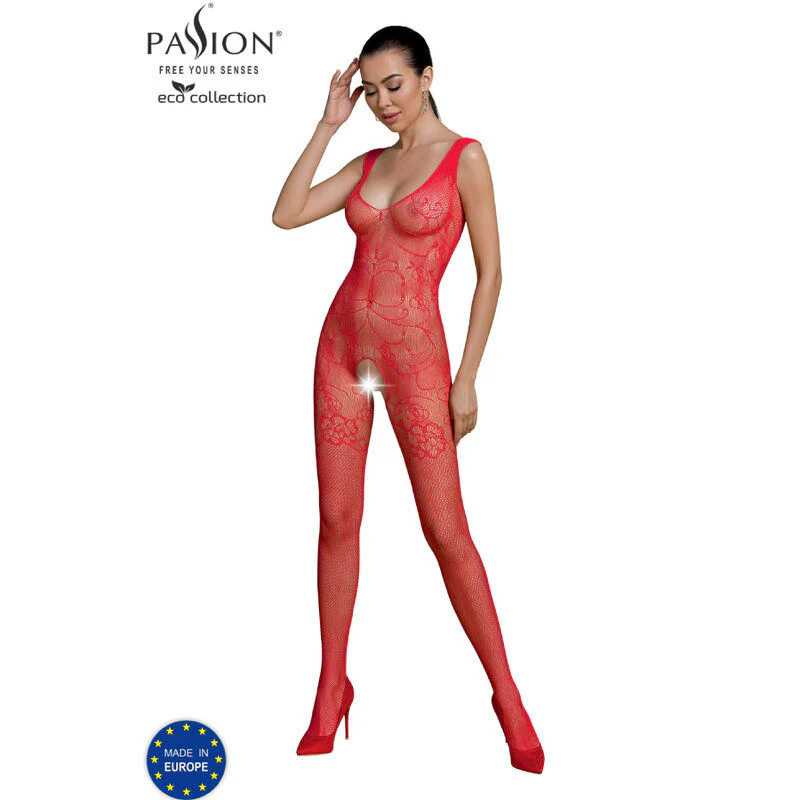 PASSION - COLEO ECO BODYSTOCKING ECO BS012 BRANCO - Image 26