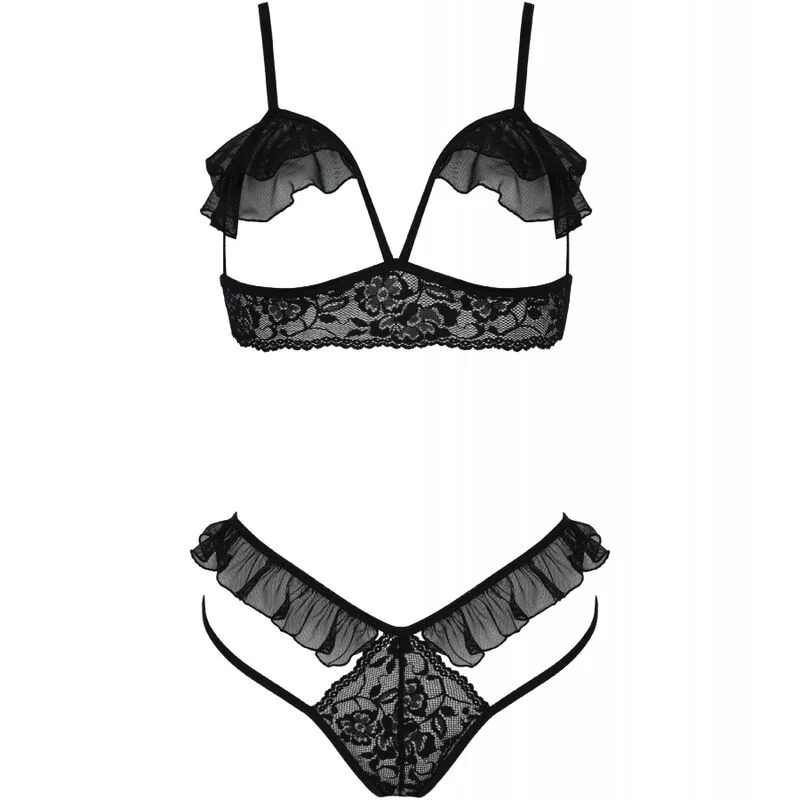 PASSION - DOLLY SET DOS PIEZAS NEGRO S/M - Image 7