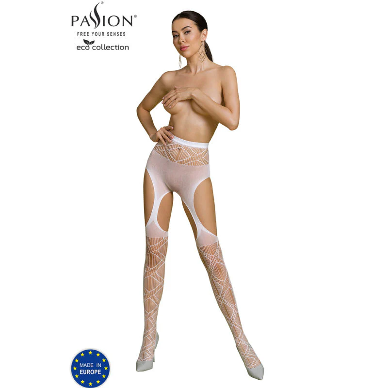 PASSION - ECO COLLECTION BODYSTOCKING ECO S005 NEGRO - Image 6