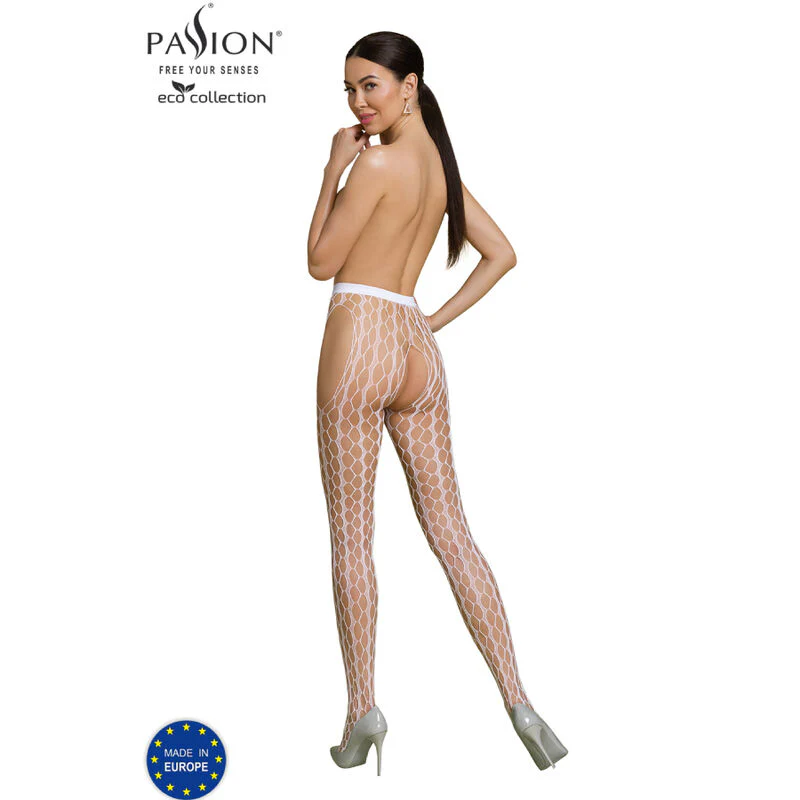 PASSION - ECO COLLECTION BODYSTOCKING ECO S007 NEGRO - Image 6