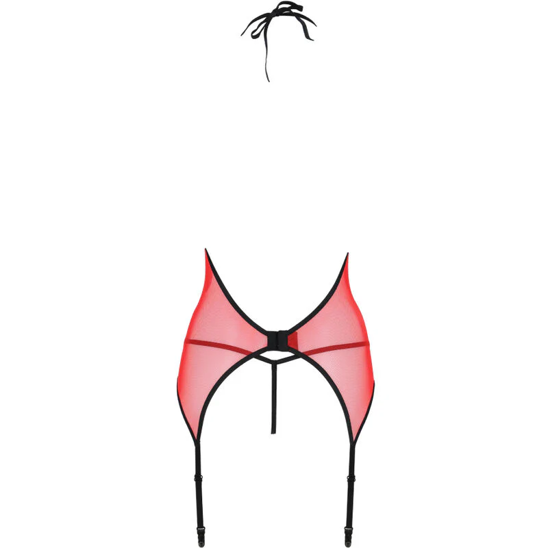 PASSION - PEONIA CORSET LINHA ERÓTICA VERMELHO S/M - Image 17