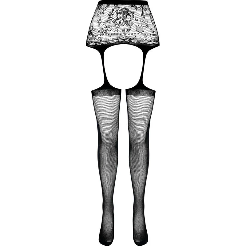 PASSION - S028 MEDIAS CON LIGUERO NEGRO TALLA UNICA - Image 25