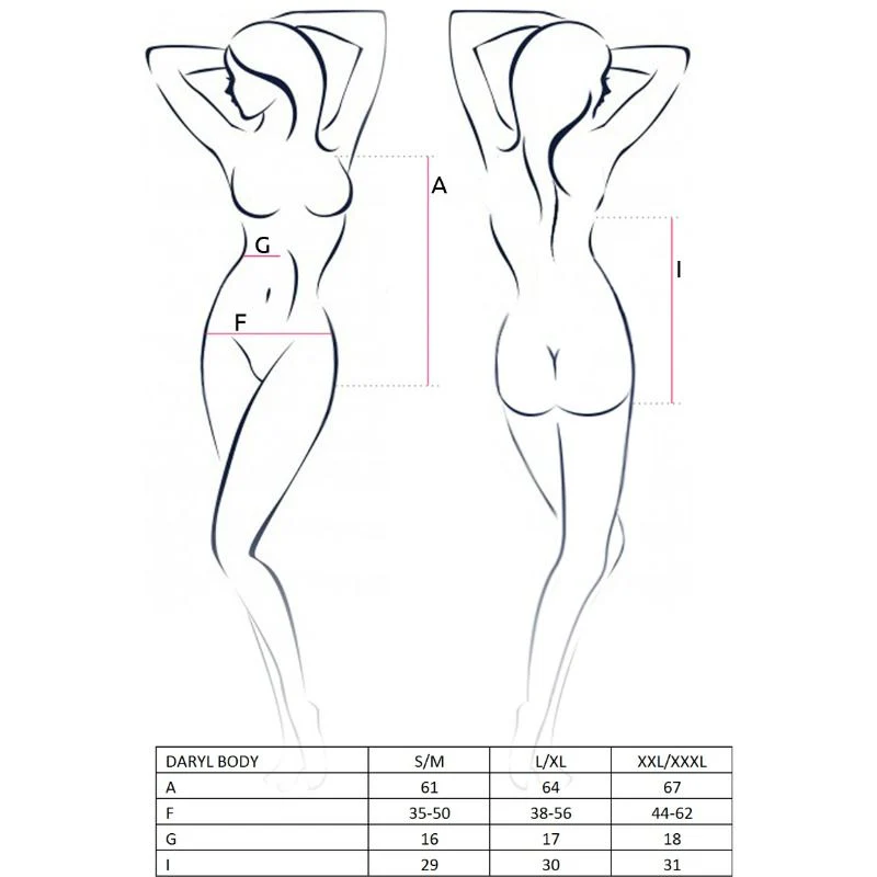PASSION - WOMAN DARYL TEDDY NEGRO TALLA L/XL - Image 9