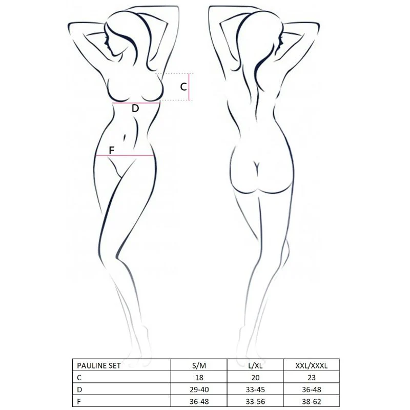PASSION - WOMAN PAULINE SET 3 PIEZAS TALLA L/XL - Image 6