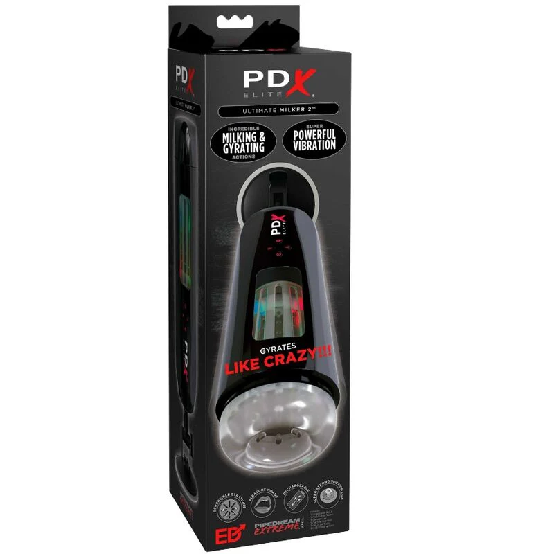 PDX ELITE - STROKER ULTIMATE MILKER 2 ROTATIVO E VIBRADOR - Image 3