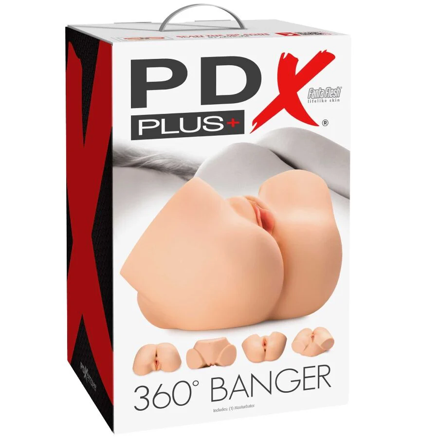 PDX PLUS - 360 BANGER MASTURBADOR ANAL E VAGINA REALISTA - Image 7